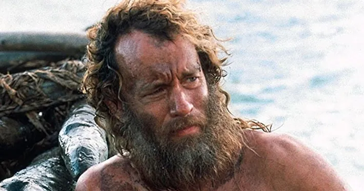Alexander Selkirk survives as a castaway on the island